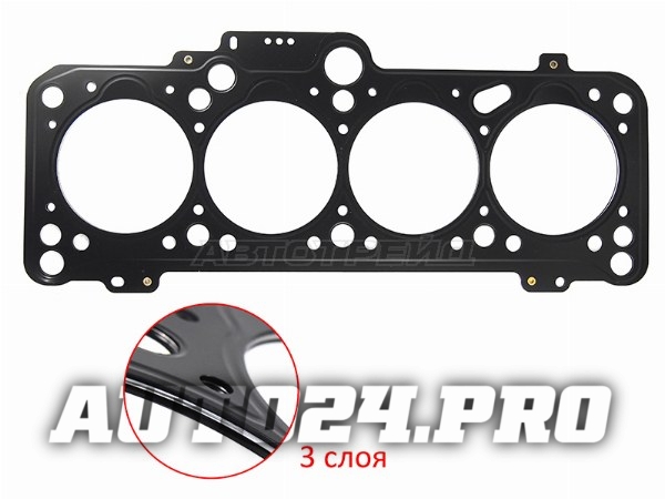Прокладка ГБЦ 1,9D AUDI 80 89-94/VW Caddy/Golf/Passat/Transporter 90-95