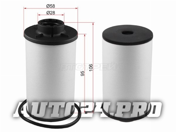 Фильтр АКПП AUDI A3/S3 04-13/Q3 12-15/TT 03-10/VW GOLF/JETTA 05-15/PASSAT/TIGUAN 06-15