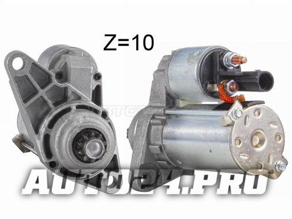 Стартер Audi A3 03-13 / Skoda Octavia 00-13 / Rapid 12- / Volkswagen Golf 03-16 / Jetta 05- / Polo 0
