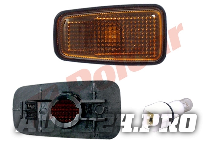 2306195E SAXO/XANTIA/PEUGEOT106 ПОВТОР.ПОВОРОТА L=R ЖЕЛТЫЙ