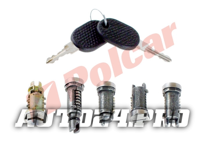 3016Z-01 FIAT UNO 89-	Набор замков