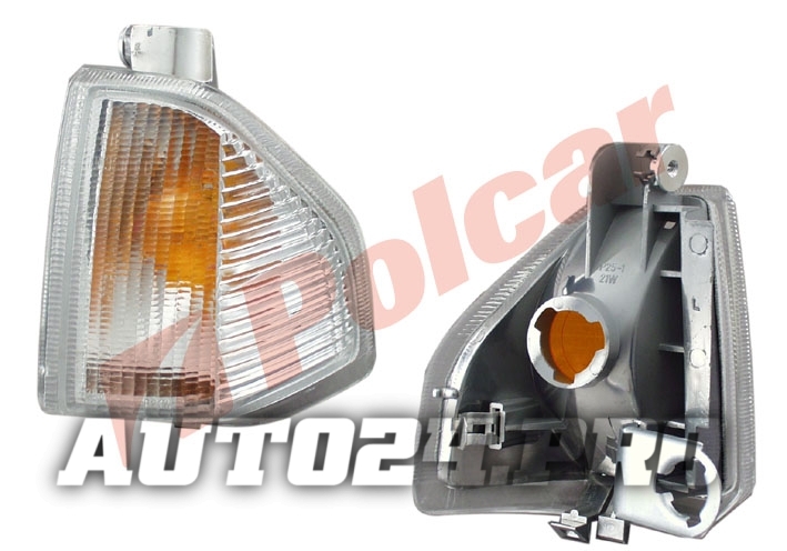 3203191E ESCORT/ORION + комби, 09.80-09.85 ПОВОРОТНИК перед.белый левый