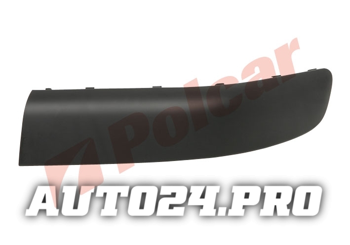 23270772 XSARA PICASSO 04-МОЛДИНГ ПЕРЕДНЕГО БАМПЕРА ПРАВЫЙ ЧЕРНЫЙ