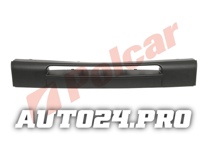 23270773 XSARA PICASSO 04-МОЛДИНГ ПЕРЕДНЕГО БАМПЕРА ЦЕНТРАЛЬНЫЙ ЧЕРНЫЙ