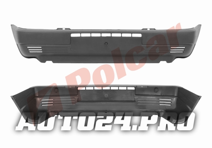 301607 UNO/FIOR -0889 БАМПЕР ПЕРЕДНИЙ ЧЕРНЫЙ