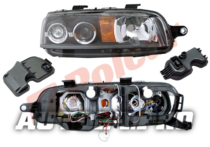 3022092E PUNTO II  99- ФАРА ЛЕВАЯ Н7+Н7+H3
