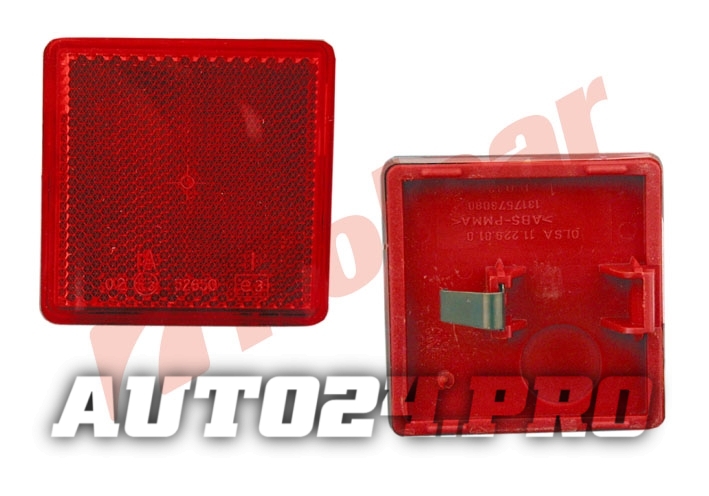 5702971X BOXER/JAMPER/DUCATO 0694- ЗАГЛУШКА В БАМПЕР КРАСНАЯ