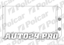 5702N8-2 BOXER 01-06/JUMPER 99-02/DUCATO 98-02 РАДИАТОР ОТОПИТЕЛЯ 298X198X41