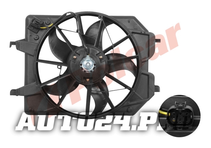 320123W1 FOCUS 98-05 ВЕНТИЛЯТОР РАДИАТОРА