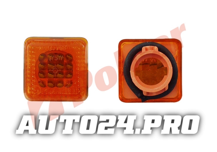 3204195E ESCORT/ORION + комби, 10.85-10.90ПОВОРОТНИК бок., желтый, лево=право