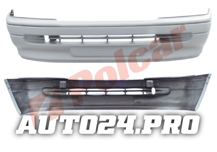 320607-2 ESCORT 90-0195 БАМПЕР ПЕРЕДНИЙ СЕРЫЙ
