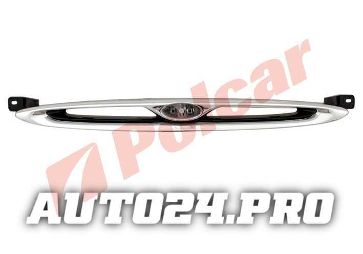 320705-X ESCORT 0295- РЕШЕТКА РАДИАТОРА С ХРОМОМ ОИГИНАЛ Б/У С ЭМБЛЕМОЙ