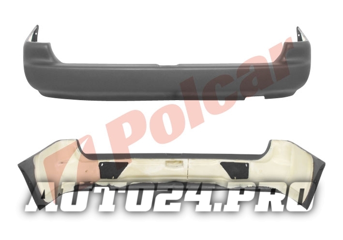 3207962Q ESCORT 0295-(KMB) БАМПЕР ЗАДНИЙ ЧЕРНЫЙ С ПЕНОЙ