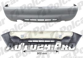 3207966Q ESCORT 0295- БАМПЕР ЗАДНИЙ ГРУНТОВАННЫЙ 16 КЛ.Х/Б С ПЕНОЙ
