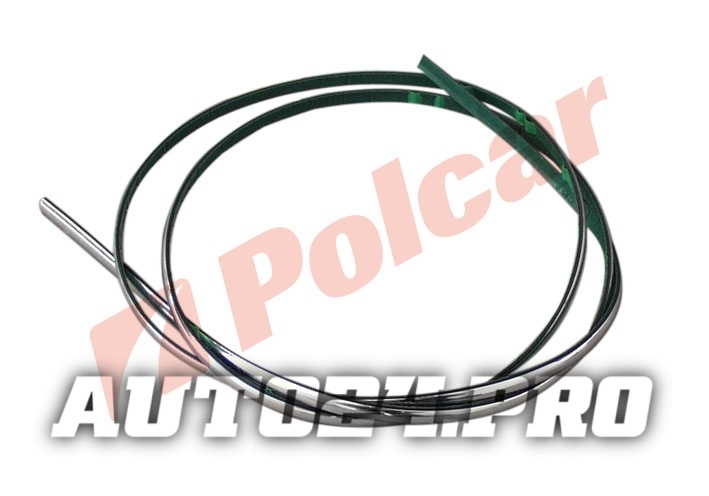 320907-4 FIESTA 89-96 НАКЛАДКА БАМПЕРА ХРОМ