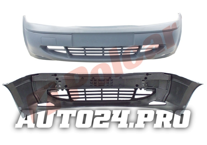 321107-5 FIESTA/COURIER 99-01 БАМПЕР ПЕРЕДНИЙ ГРУНТОВАННЫЙ