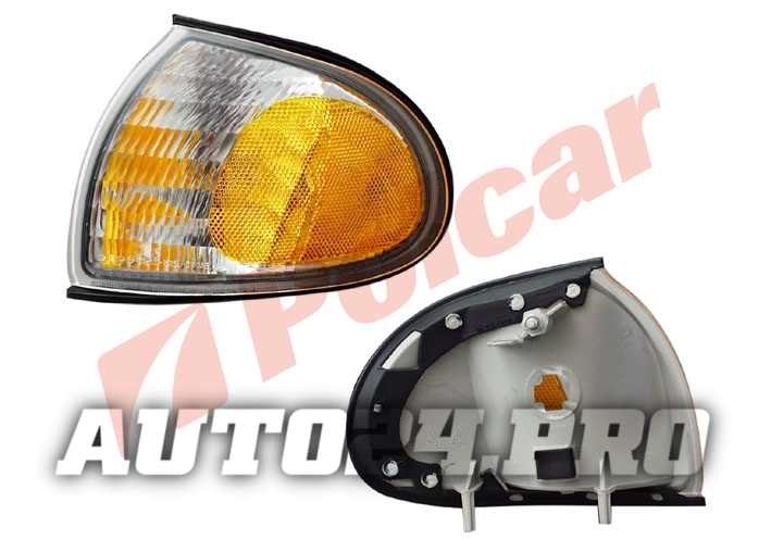 323019 FORD WINDSTAR, 95- ГАБАРИТ ЛЕВЫЙ С ОТРАЖАТЕЛЕМ ЖЕЛТЫМ