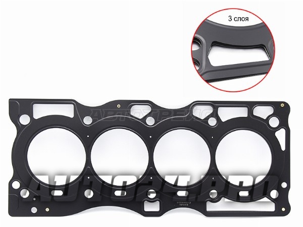 Прокладка ГБЦ NISSAN AVENIR/BASSARA/MURANO/PRESAGE/PRIMERA/TEANA/X-TRAIL QR20/25DE 01- (металл)