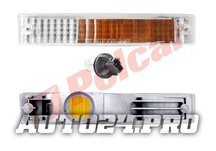 3805194E CIVIC(SDN/HB)90-91 ПОВОРОТНИК В БАМПЕР ЛЕВЫЙ БЕЛЫЙ
