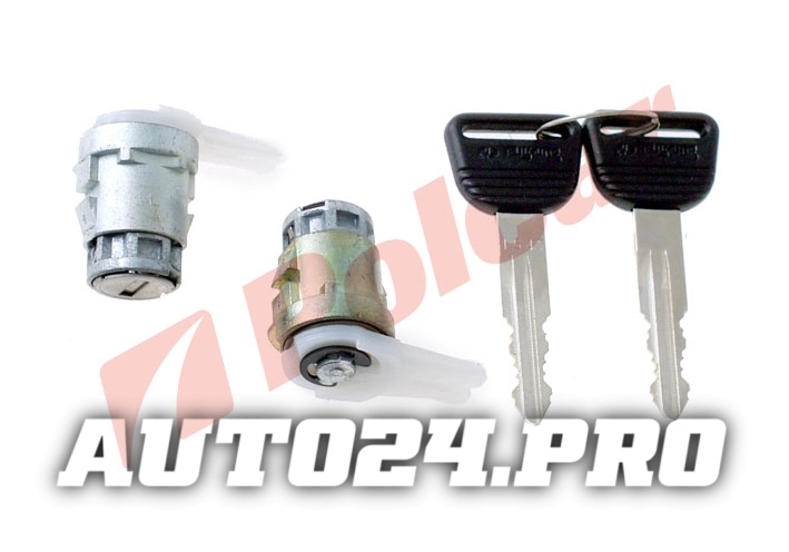 3807Z-12 ВСТАВКИ ЗАМКОВ ДВЕРИ 2ШТ +2 КЛЮЧА