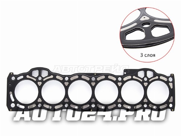 Прокладка ГБЦ TOYOTA MARK2/VEROSSA/ALTEZZA 1G-FE 03- (металл)