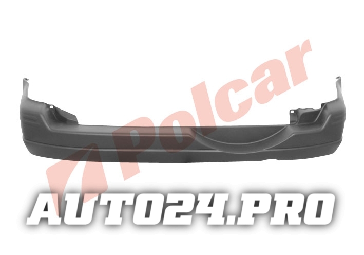 387596-1 CRV 0297-2001 БАМПЕР ЗАДНИЙ ЧЕРНЫЙ (ЯП.СБОРКА
