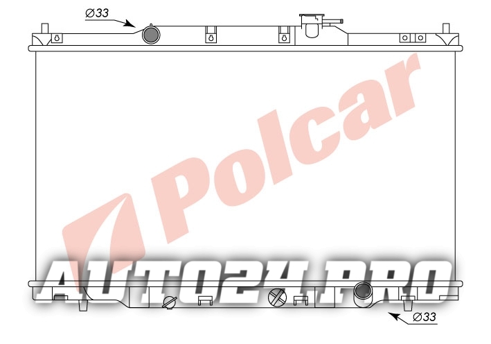 387608-1 CRV 02-   20I  РАД.738X400 М +/-C (68103)