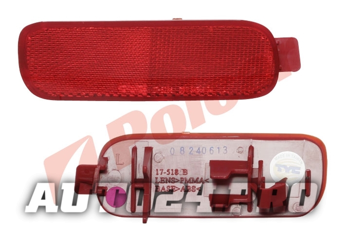 387697-1 CRV 02-04 КАТАФОТ ЛЕВЫЙ В ЗАДНИЙ БАМПЕР