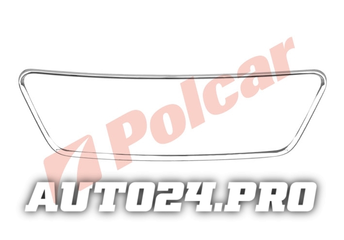 387705-1 CRV 05-06 РАМКА РЕШЕТКИ ХРОМ