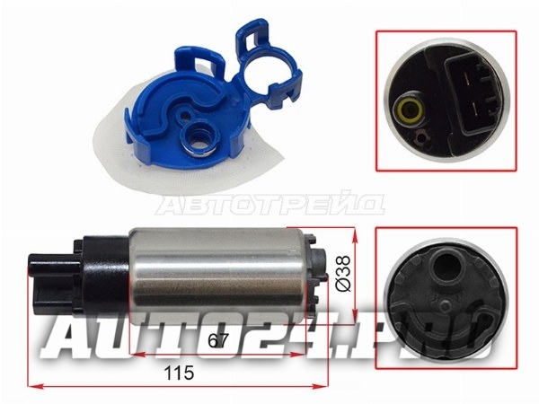 Топливный насос KIA OPTIMA 2.0/2.4 10-15/HYUNDAI SONATA 10-14/I40 11-15