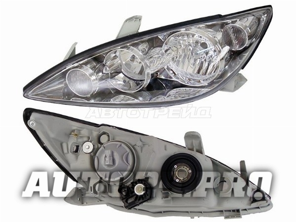 Фара TOYOTA CAMRY 04-06 LH длинное ухо, с электрокорректором