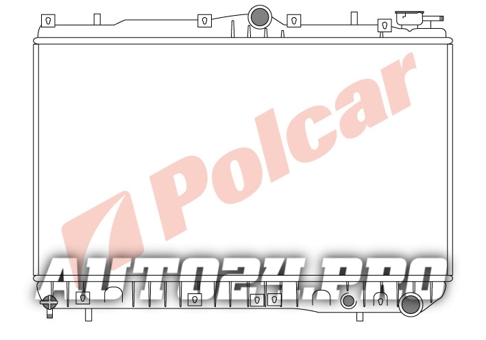 400108-X РАДИАТОР ОСНОВНОЙ 600Х335Х25
