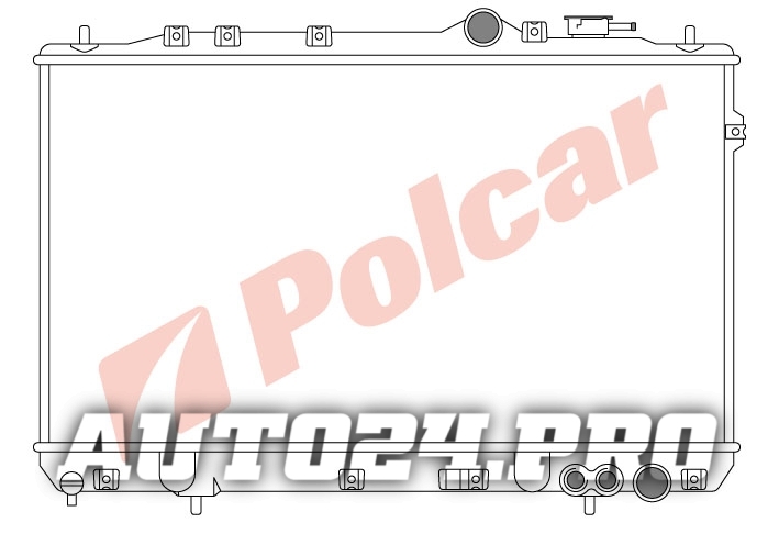 401008 LANTRA  91- РАДИАТОР