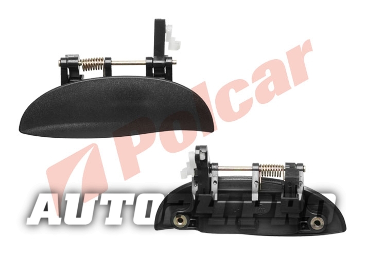 4040Z-43 ATOS 97-02 РУЧКА ДВЕРИ ЗАДНЯЯ ЛЕВАЯ (НАРУЖНАЯ)
