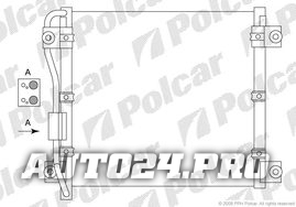 4062K8C1 РАДИАТОР КОНДИЦИОНЕРА  390Х340Х18 2,4