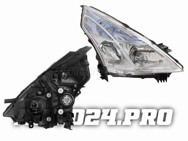 Фара NISSAN TEANA 08-14 RH под электрокорректор, ксенон