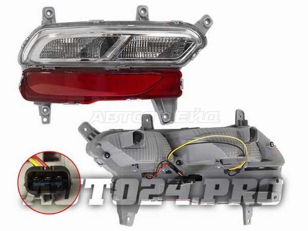 Фонарь в задний бампер KIA SPORTAGE 18-22 LH