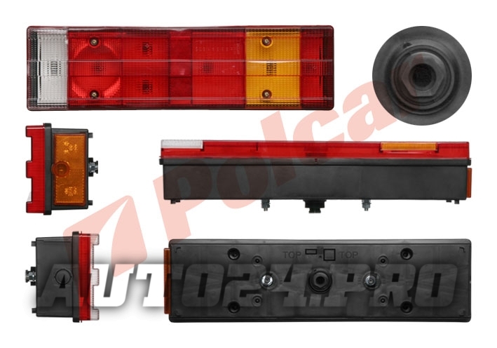99LT060E ФОНАРЬ (БОРТОВОЙ) (ГОРИЗОНТАЛЬНЫЙ) ЛЕВЫЙ (7 ФУНКЦИЙ)