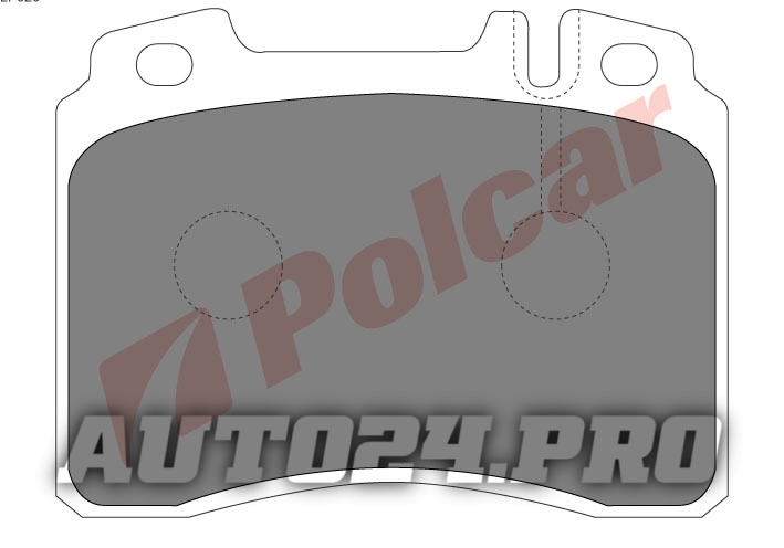 PC0929S КОЛОДКИ ТОРМОЗНЫЕ ПЕРЕДНИЕ