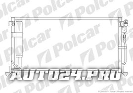 5231K8C2 COLT/LAN 0396- 1316 РАДИАТОР КОНДИЦИОНЕРА С ОСУШИТЕЛЕМ 665X315