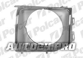 527216 PAJERO/MONTERO 91-97 РАМКА ПРАВОЙ ФАРЫ ХРОМ
