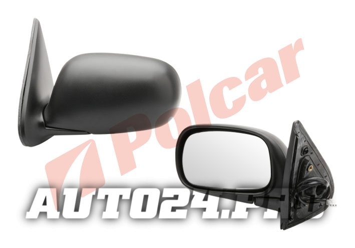 2705514M MICRA 93-03 ЗЕРКАЛО ЛЕВОЕ ЭЛЕКТРИКА ЧЕРНОЕ