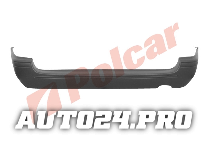 273096 SUNNY(Y10)KOMBI 91-96 БАМПЕР ЗАДНИЙ ЧЁРНЫЙ