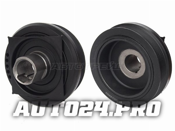 Шкив коленвала NISSAN PATROL/SAFARI Y61 97-10/TERRANO/PATHFINDER 95-03/ELGRAND 97-02 двиг. ZD30