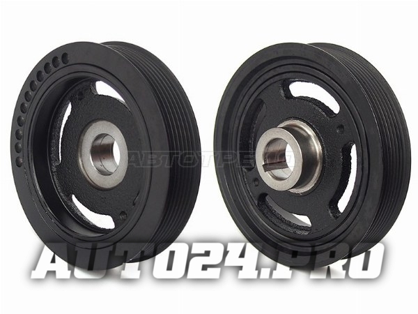 Шкив коленвала NISSAN QASHQAI 06-13/TIIDA/NOTE 05-12/MARCH/MICRA 02-10/AD/WINGROAD/EXPERT 05-/CUBE 0
