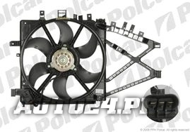 555623W6 ДИФФУЗОР+ВЕНТИЛЯТОР+МОТОР 1.7 Di 16V