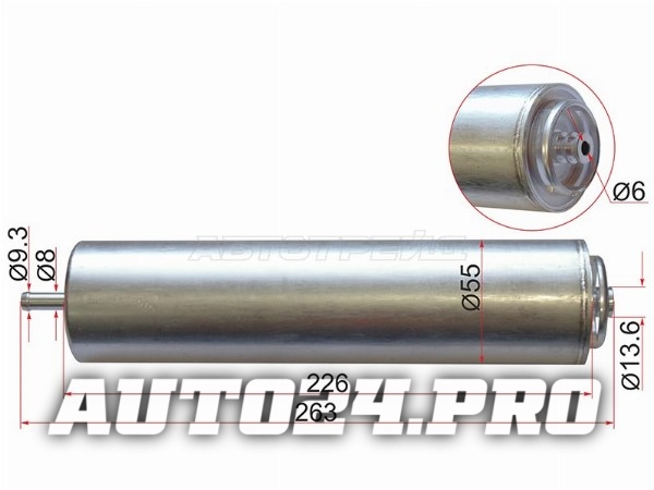 Фильтр топливный BMW 3-SERIES E90 05-/X1 E84 09-/X3 F25 10-