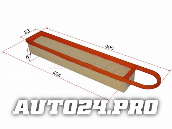 Фильтр воздушный CITROEN C3/C4 09-/DS3 10-/PEUGEOT 207/308 07-/3008/5008 09-