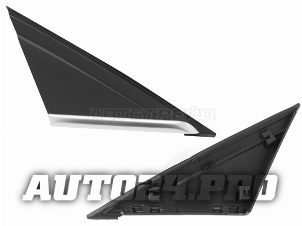 Накладка на крыло перед зеркалом FORD FOCUS III 11-19 RH хром