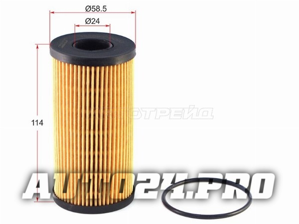 Фильтр масляный (картридж) NISSAN QASHQAI R9M 06-16/X-TRAIL 14-16/NV 400 11-